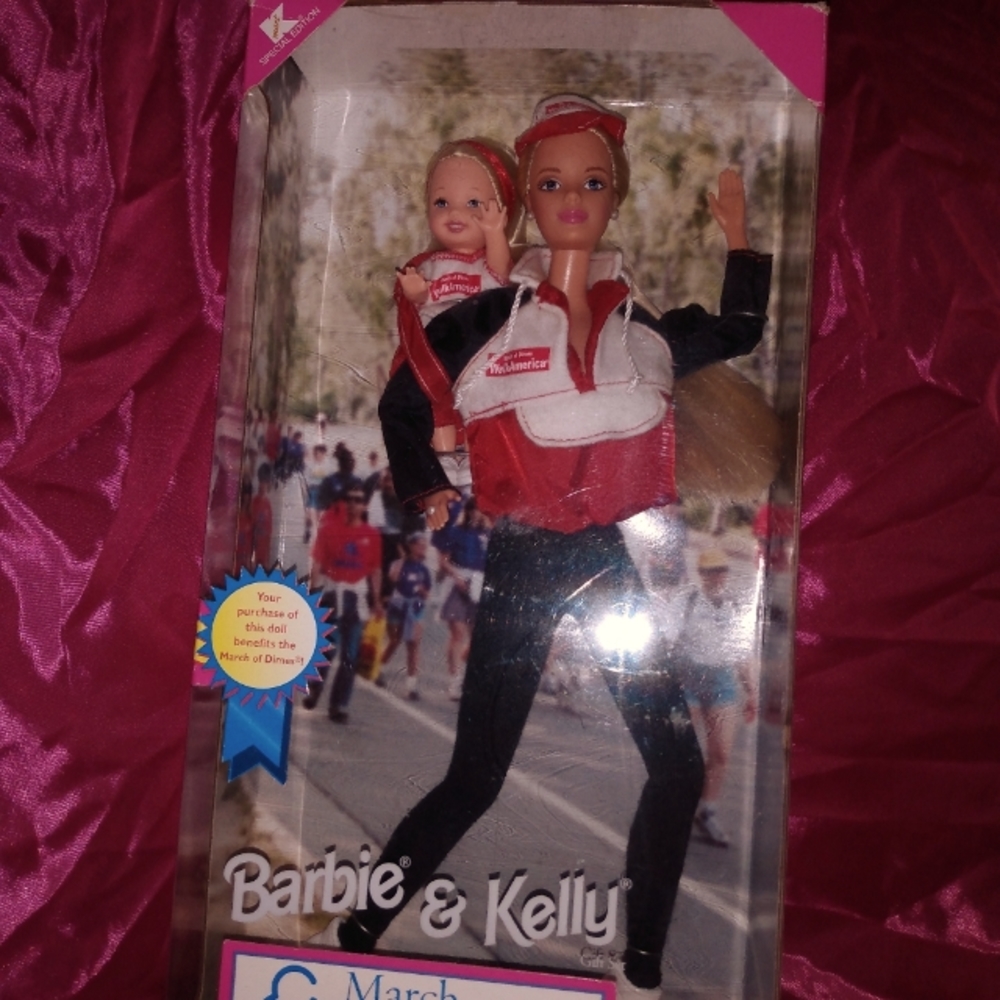 1998 March of Dimes Barbie & Kelly